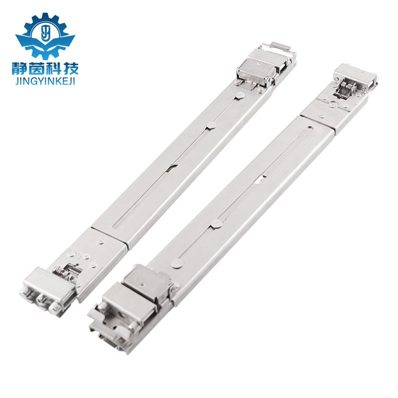 45mm 316L Stainless steel Server Ball Bearing Undermount Drawer Slides Pull-out Shelves for Large computer cabinet, chassis, etc