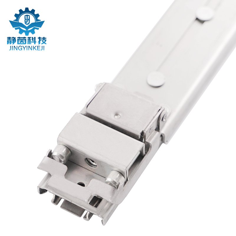 45mm 316L Stainless steel Server Ball Bearing Undermount Drawer Slides Pull-out Shelves for Large computer cabinet, chassis, etc