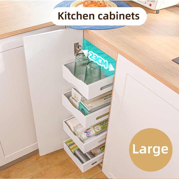 Hot sale Kitchen Sink Storage Organisation Sliding Drawer Basket Kitchen Under Sink Organizer and Storage