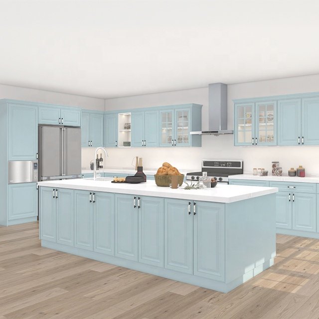 European Style complete kitchen cabinet set Smart RTA kitchen cabinet modern kitchen cabinets design