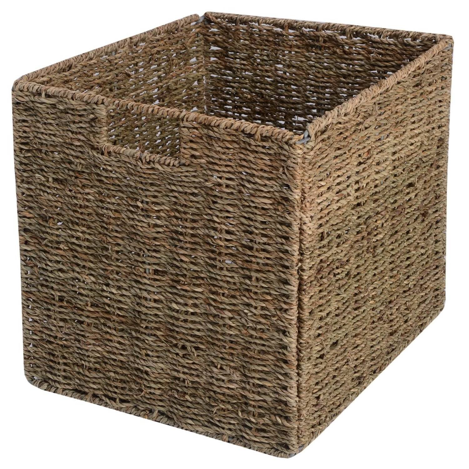 Vietnam factory storage Boxes and bins water hyacinth basket Foldable Handwoven