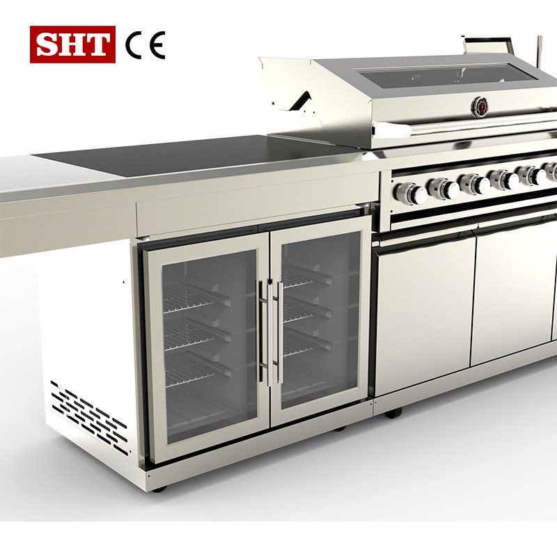 Best Quality Best Price Stainless Steel Barbeque Gas Grill Outdoor Kitchen