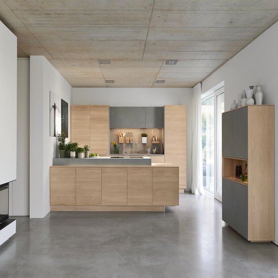JY Vietnamese Supplier European Style Frameless Modern Kitchen Cabinets Ready to Assemble modular cabinet