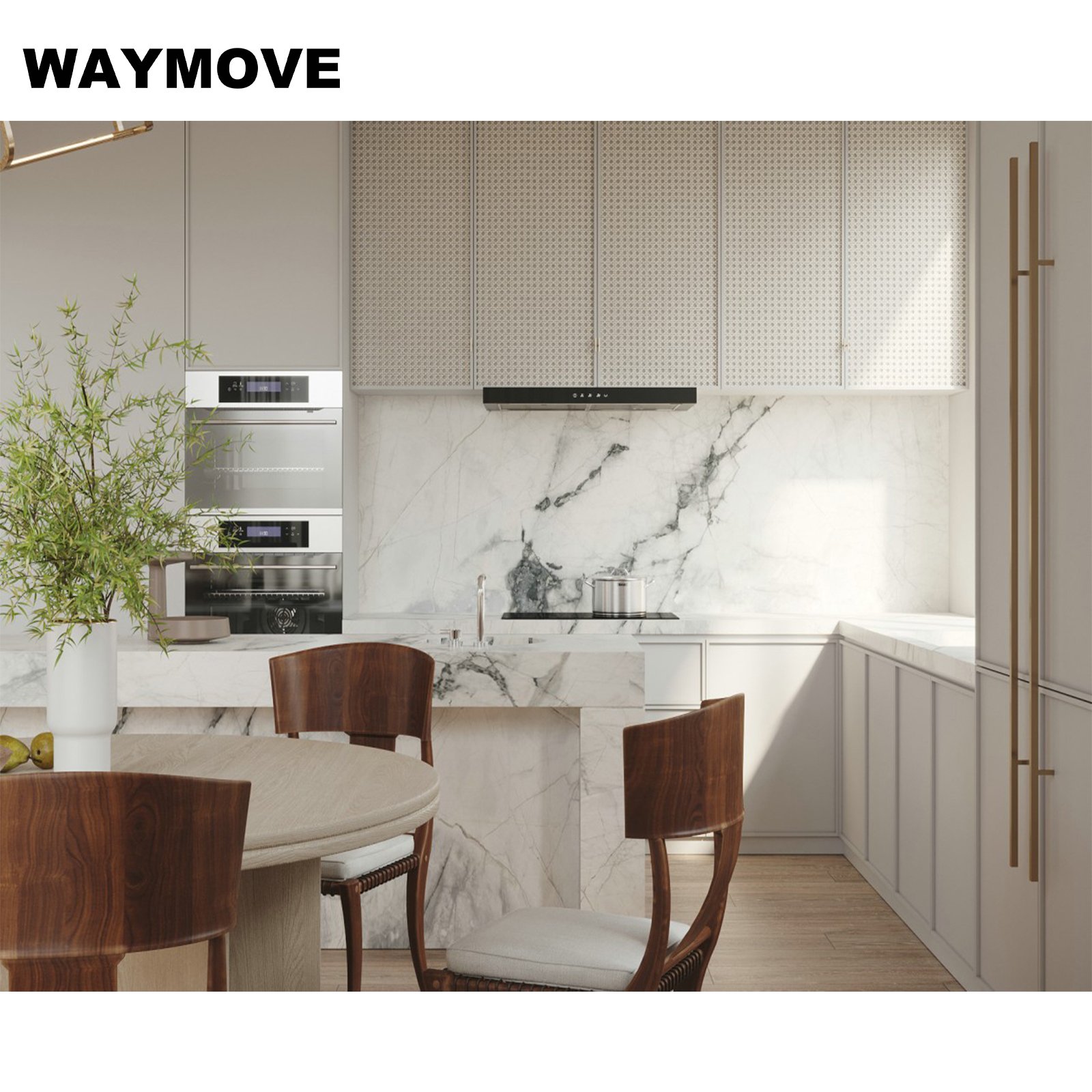 WAYMOVE Custom Fitted Kitchen Equipment for Restaurants for Kitchen Furniture Use