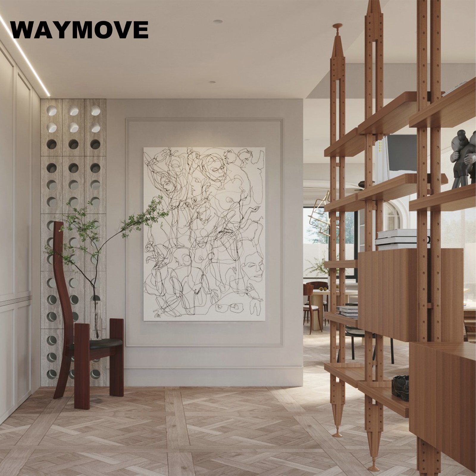 WAYMOVE Custom Fitted Kitchen Equipment for Restaurants for Kitchen Furniture Use