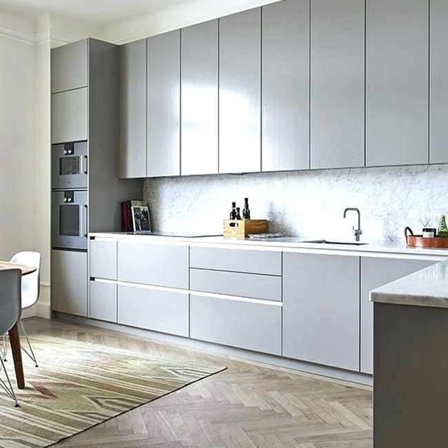 Prima customized MDF Furniture Modular Modern Kitchen Cabinet Solid Wood For Villa Use Hot Sale Good Price Cabinets
