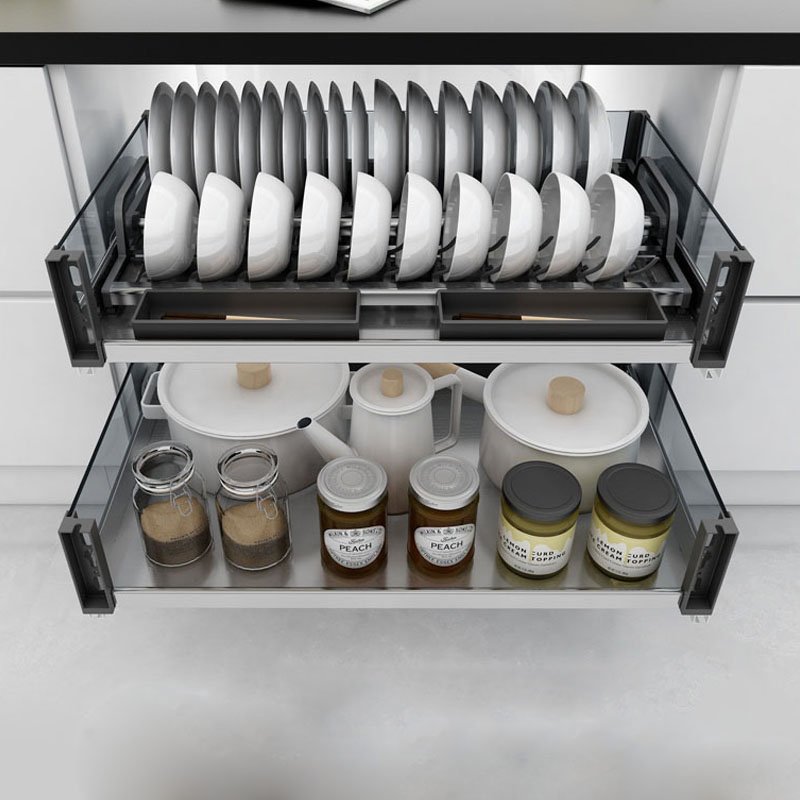 Low price Furniture Sliders wire basket drawer pullout basket drawer kitchen drawer basket for home