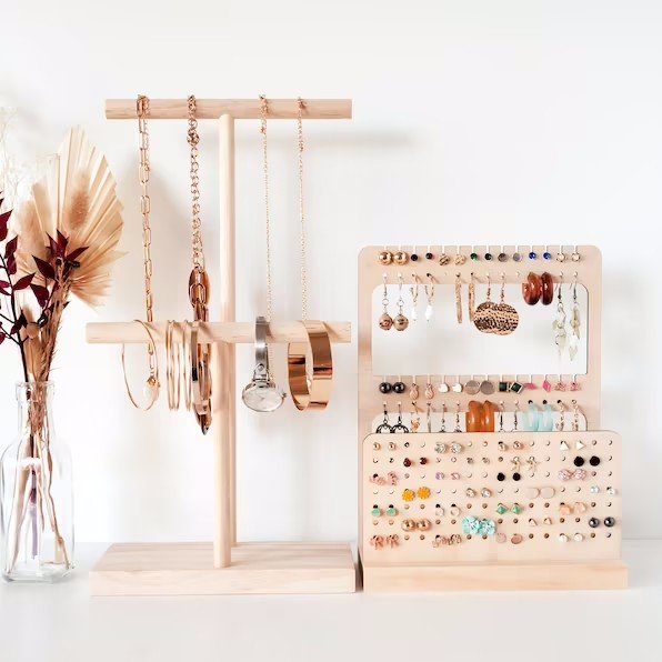 Jewellery Organiser Stand Stud Earring Holder Earring Holder Stand Jewellery Display Stand Jewellery Holder