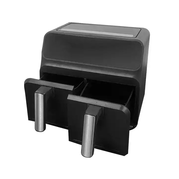 OEM Cheap Factory Price High Quality 8L Smart Two Drawer Double Basket Air Fryer Free Sample Freidoras De Aire Digital