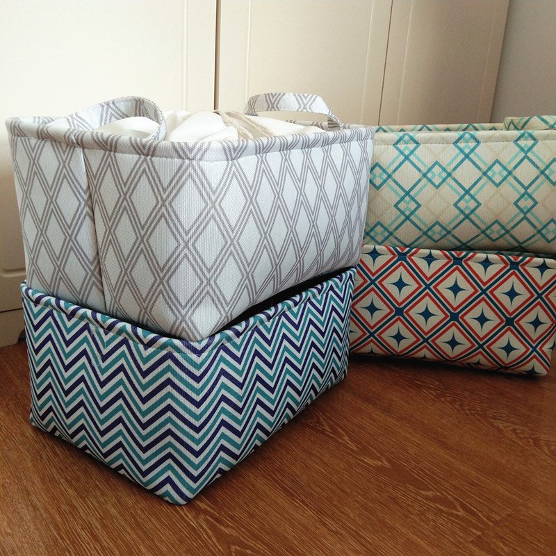 Fabric Storage Bins Closet Cubes Baskets Closet Organizer Cube Storage Basket For clothes organizer cloth storage drawer