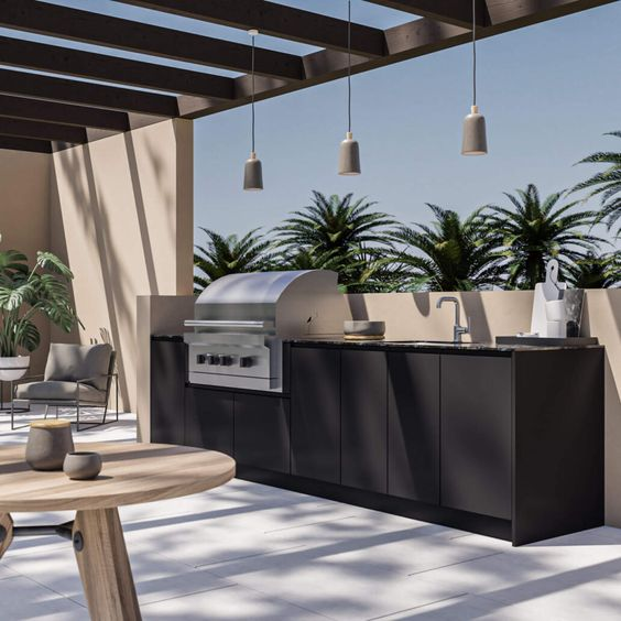 modular rta 304 stainless steel waterproof BBQ grill outdoor kitchen