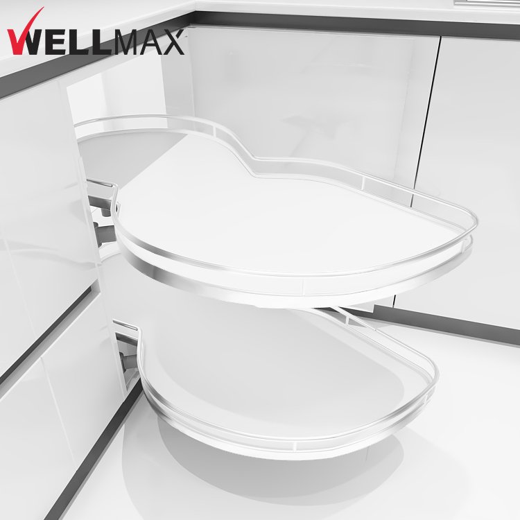 Kitchen Cabinet Door Pull Out Storage Corner kitchen magic corner basket Tray Magic Corner Kitchen Furniture Basket Drawers