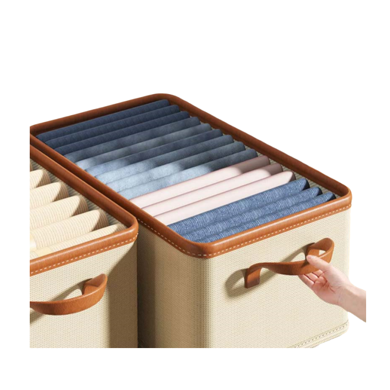 foldable clothes organizer storage box&bin wardrobe drawer organizer for clothes jeans closet storage