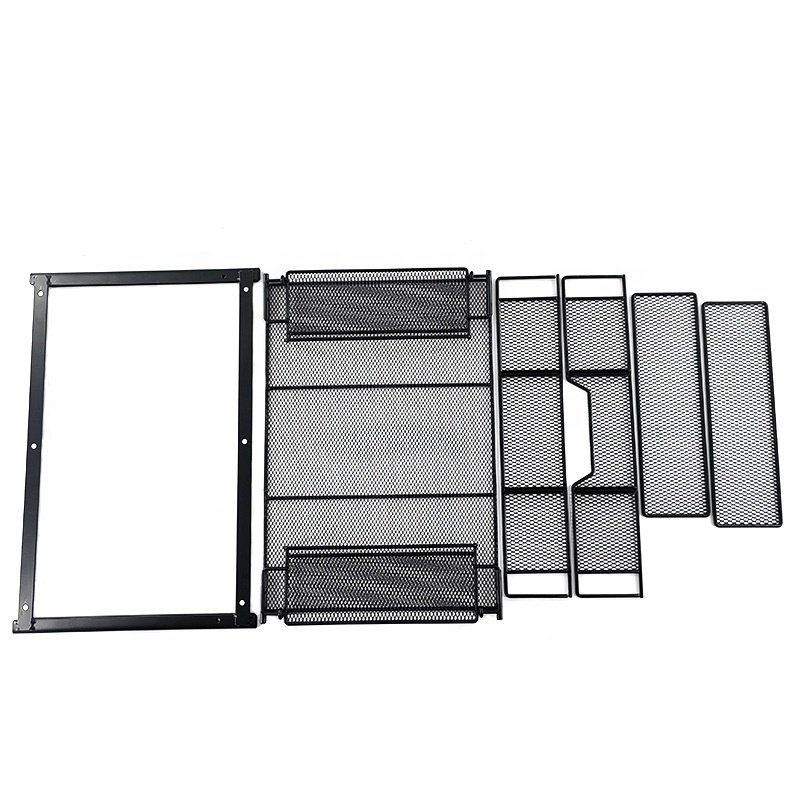 Under Desk Hidden Drawer Office Metal Storage Basket Organizer Drawer Desk Supplies Holder Rack Pen Stationery Storage Tray