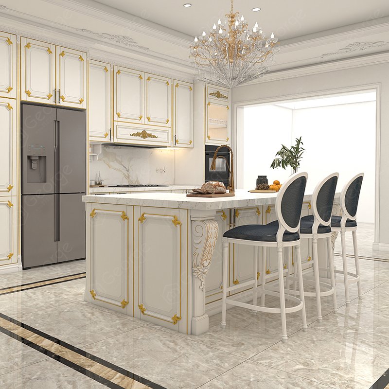 George Factory Price Particle Board mdf Kitchen Set Kitchen Cupboards cabinet and other kitchen furniture