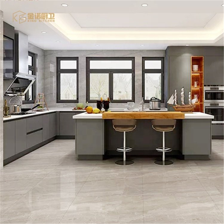 2021 inox kitchen stainless steel kitchen cabinet for house use