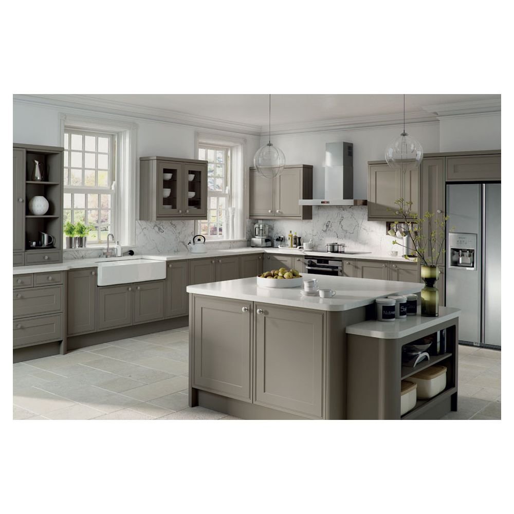 CBDMART Modern Design Cabinet Kitchen Cabinets Solid Wooden Kitchen Cabinets