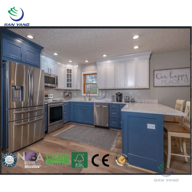 modern kitchen cabinets with blue color annabel crabb kitchen cabinet supplier american style kitchen cabinet solid wood luxury