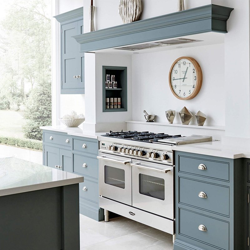 High quality waterproof customized complete modern luxury shaker kitchen cabinet