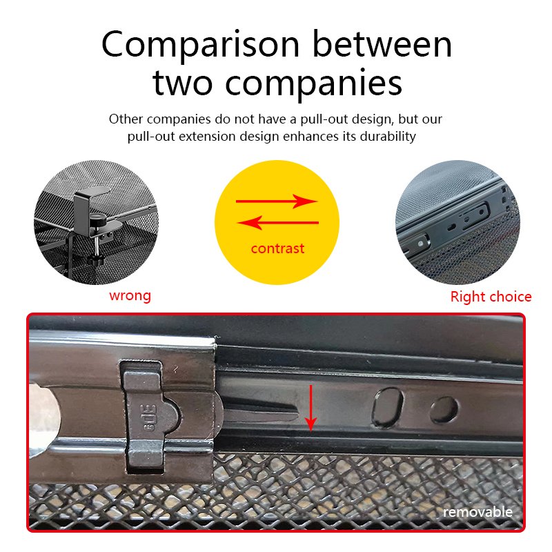 New metal mesh multifunctional creative bracket bracket drawer double wrought iron office desktop storage rack