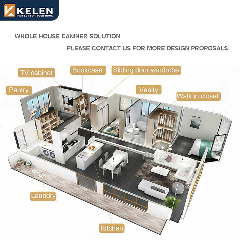 Kelen 2024 luxury custom designs furniture island imported manufacturer australian modern cupboard china kitchen cabinet