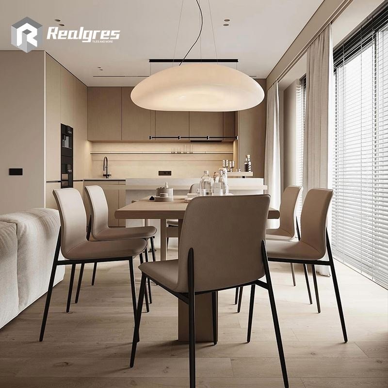 Realgres Export Cheap China Fiberglass White Wood Veneer Kitchen Sink Cabinets Foshan Kitchens