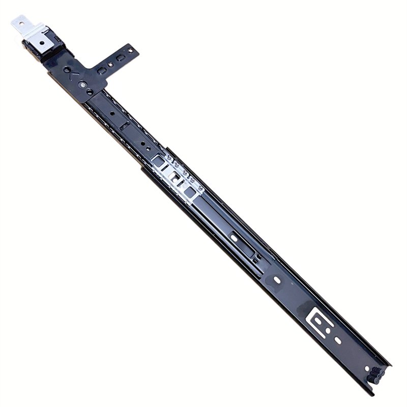Customizable ball bearing drawer slide telescopic rail