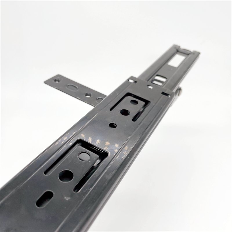 Customizable ball bearing drawer slide telescopic rail