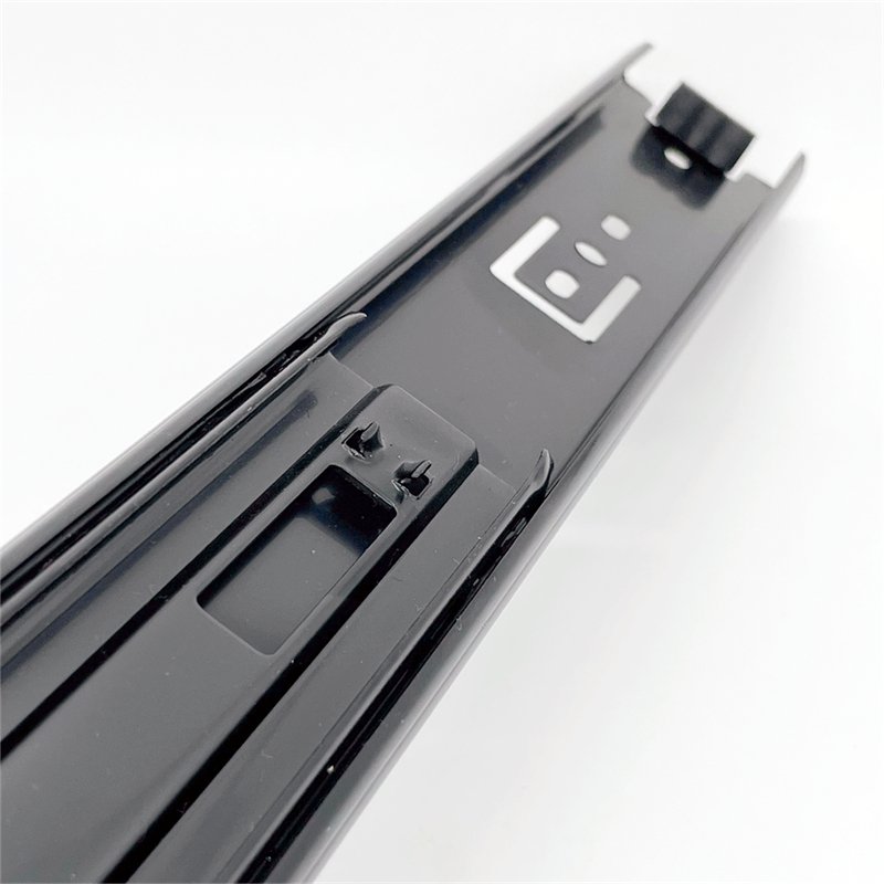 Customizable ball bearing drawer slide telescopic rail