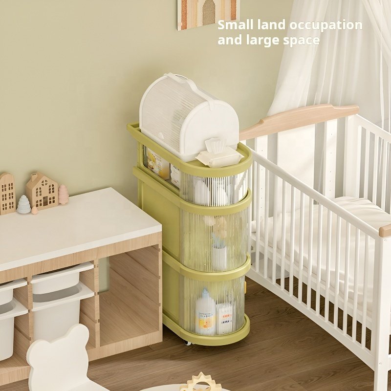 Household clothing toy organizer stackable foldable basket removable box plastic toy box foldable storage box