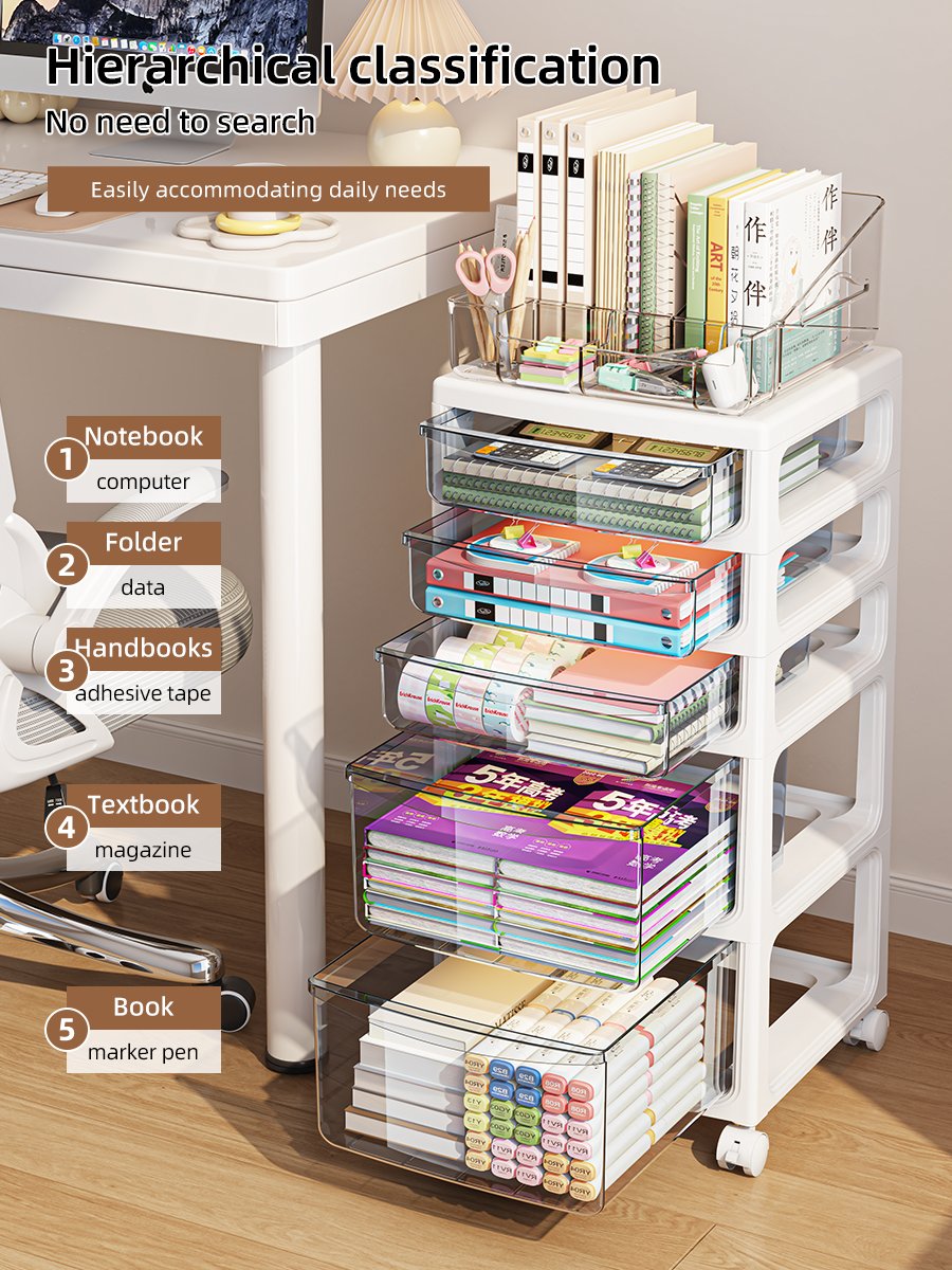 2024 Plastic Storage Bins with Drawers Stackable Storage Bins with Lids Closet Craft Organizers and Storage