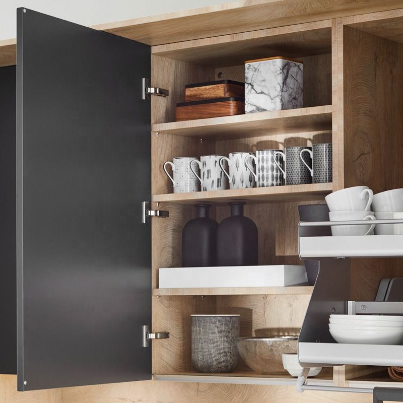 PA complete customized modern modular high gloss lacquer kitchen cabinet