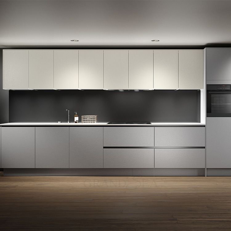 Modern Acrylic Kitchen Design Unit Cabinet Door Modular Lacquer Kitchen Cabinet