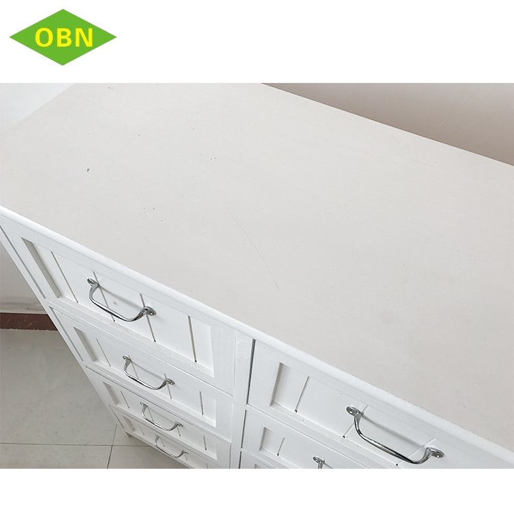 Wholesale Furniture Bedroom Storage Cheap wicker decorative White Storage with Drawer storage drawers home decorations