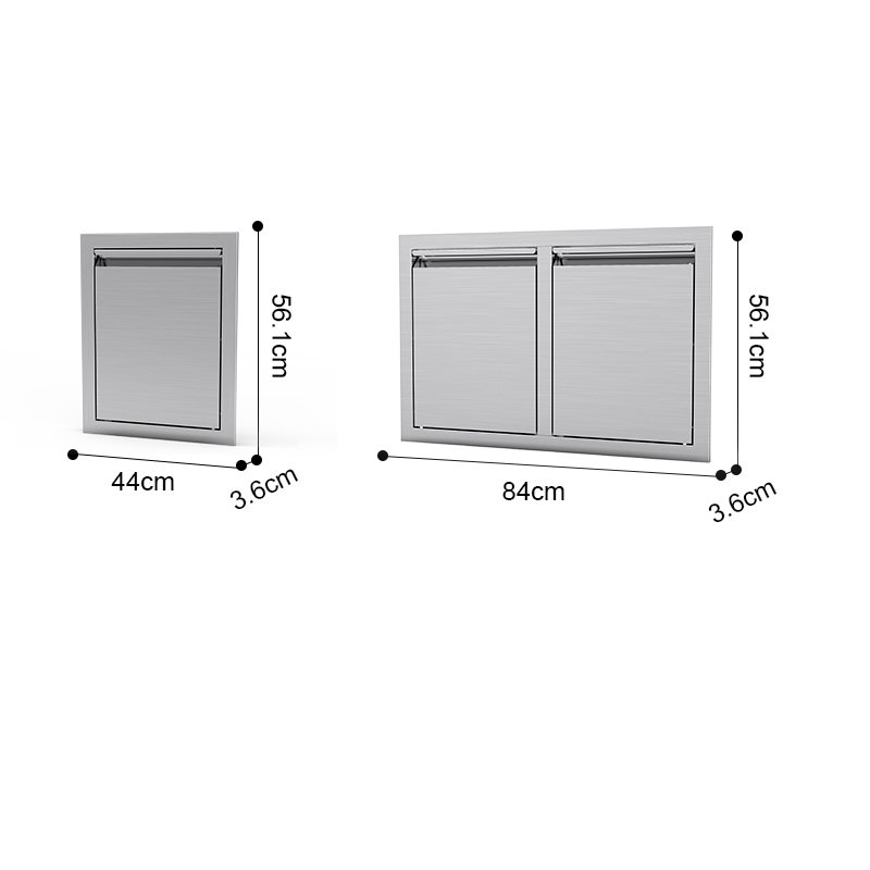 Door Base Cabinets Hinges Cabinet Doors Stainless Steel Outdoor Kitchen Cabinet Grill