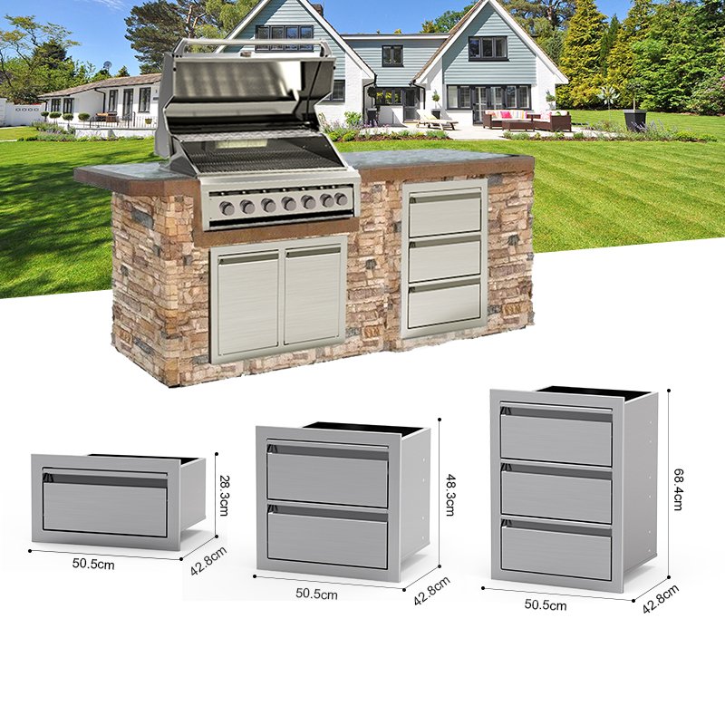 Door Base Cabinets Hinges Cabinet Doors Stainless Steel Outdoor Kitchen Cabinet Grill