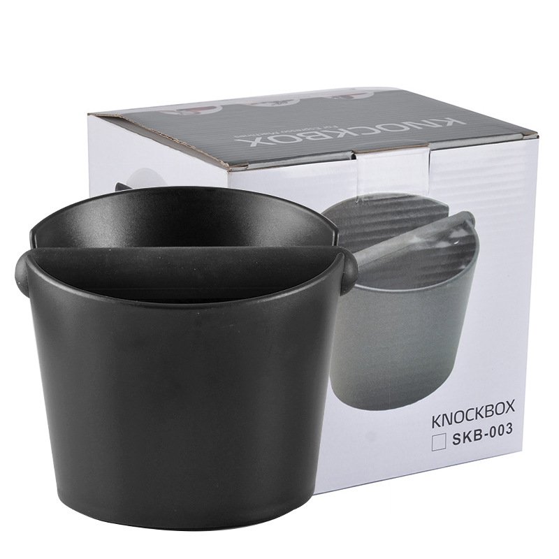 Coffee accessories espresso grounds coffee knock box plastic barista knock box drawer coffee grounds bucket