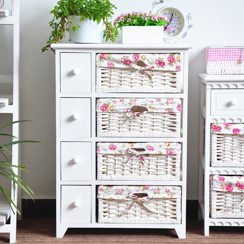 cheap white storage cabinet willow basket white storage cabinet with wicker drawers