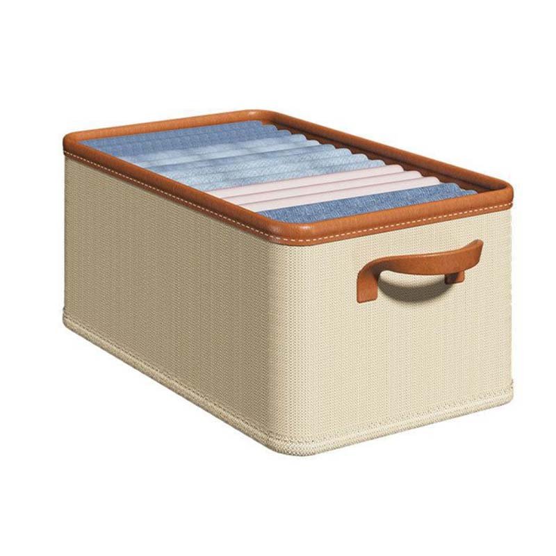 china wholesale storage box jeans closet storage clothes organizer storage box&bin wardrobe drawer organizer for clothes