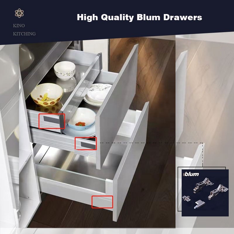 Magic Corner Cabinet Hinge Kitchen Stainless Steel Kitchen Cabinet Modern Cucina Completa Wall Cabinets 1 Set Customized Color