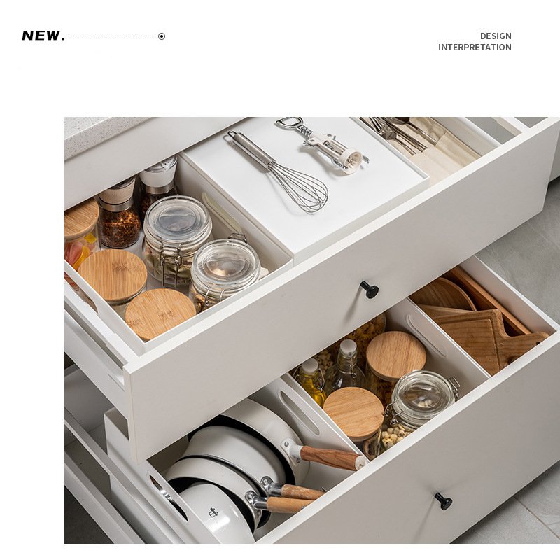 Household storage box sundries storage basket drawer library bookshelf matching dust proof kitchen dormitory box