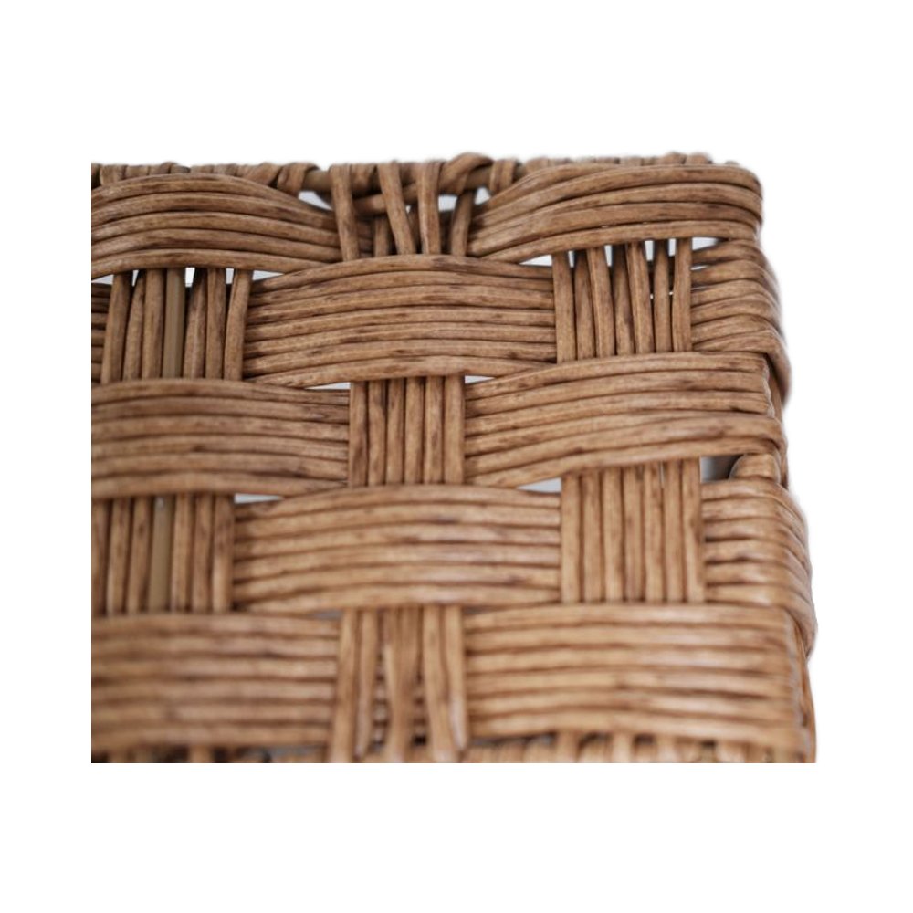 Wholesale Natural Rattan Wicker Foldable Storage Basket round Pattern Economy Woven Basket for Kitchen & Home Organization