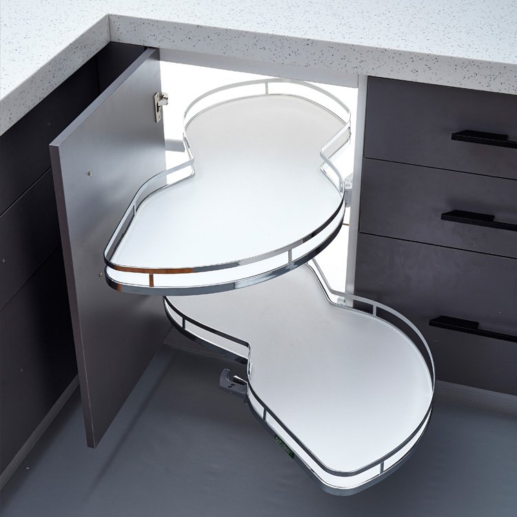 Kitchen Magic Corner Kitchen Pull Out Basket Cabinet New Product Sale Soft closing drawer furniture