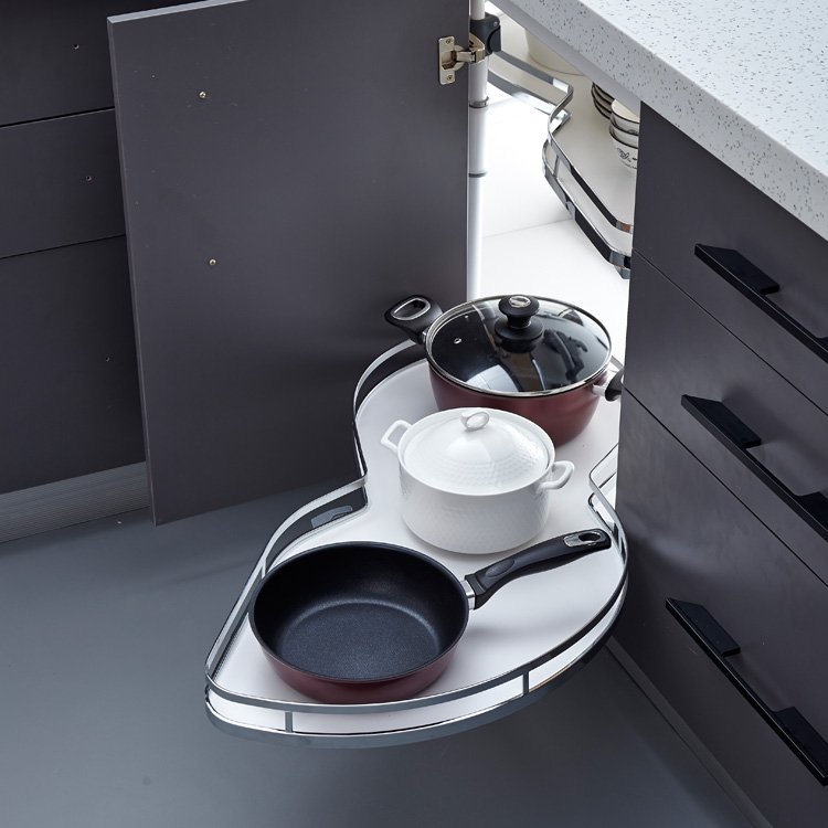 Kitchen Magic Corner Kitchen Pull Out Basket Cabinet New Product Sale Soft closing drawer furniture
