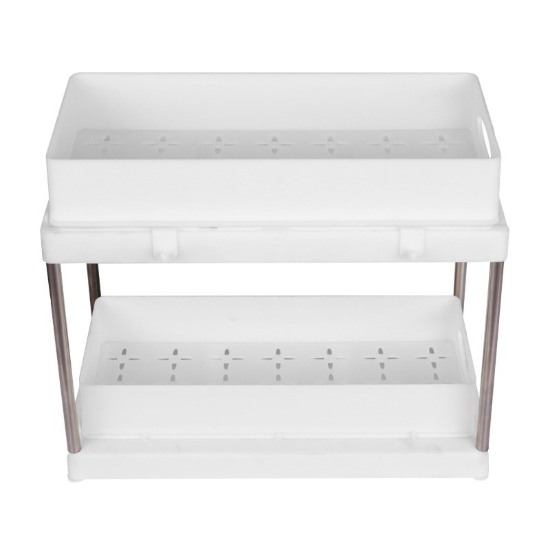 Multifunctional Drawer Storage Rack Large-capacity Over Sink Rack 2 Tier Kitchen Spice Rack