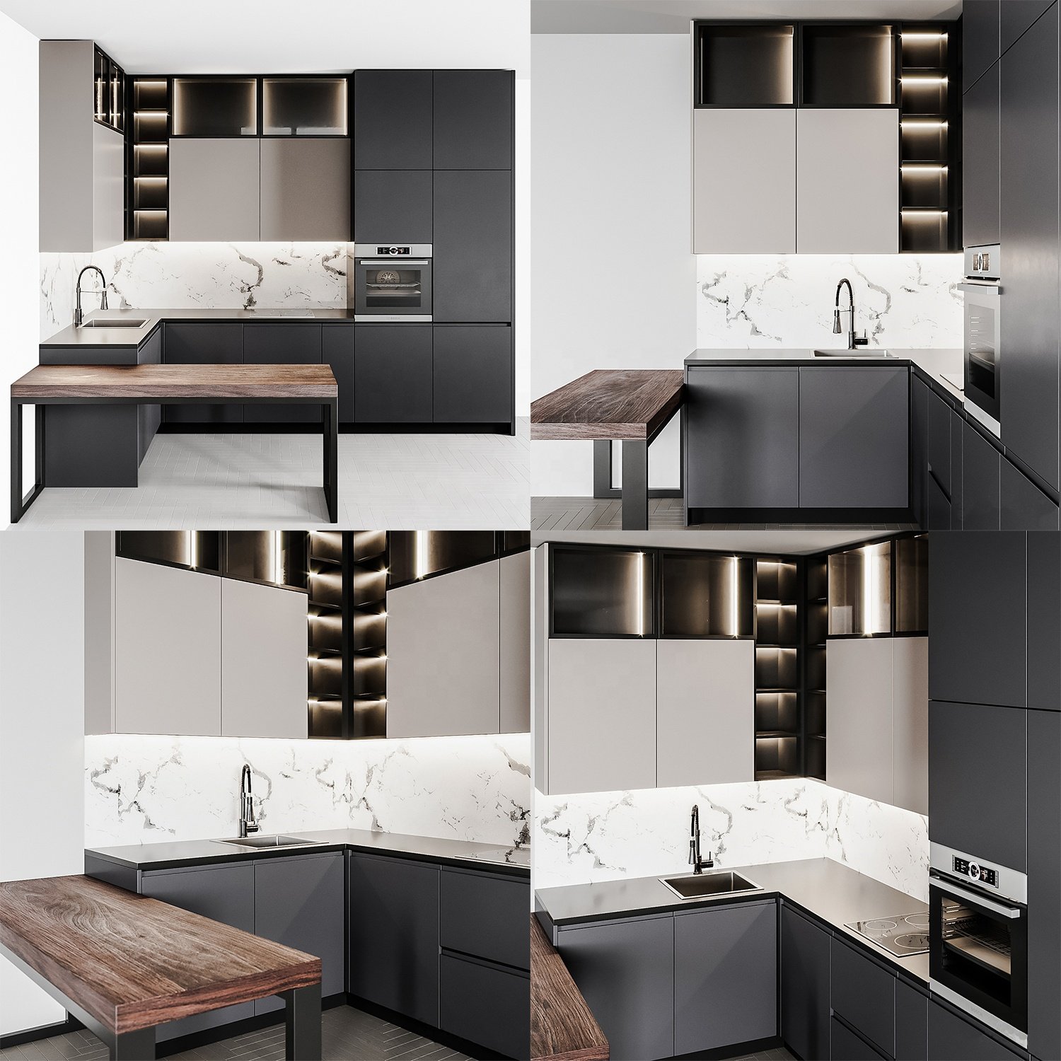PA furniture for small room build in cupboard parts imported kitchen cabinets from china