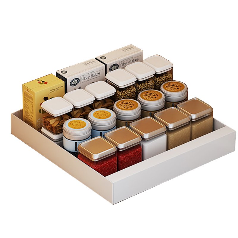 Furniture Open Shelf Pull Out Pull Down Basket Storage Net Pocket Home Kitchen Cabinet Drawer Basket With Handles