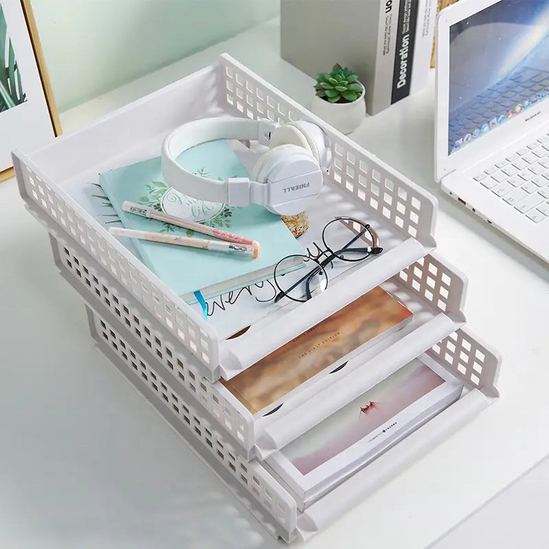 YUYANG Hot Sale Stackable File Cabinet Shelves Under Sliding Cabinet Basket Organizer Wardrobe Storage Organizer Drawer