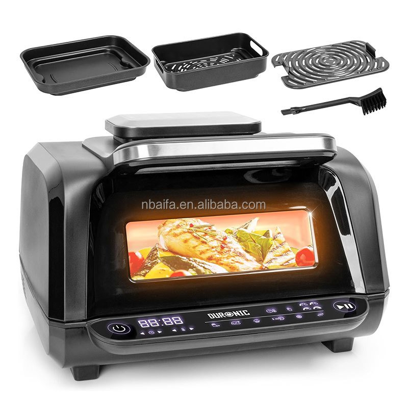 Aifa Indoor Air fryer grill 8 in 1 cooking function with Smart Thermometer smokeless grill and air fryer