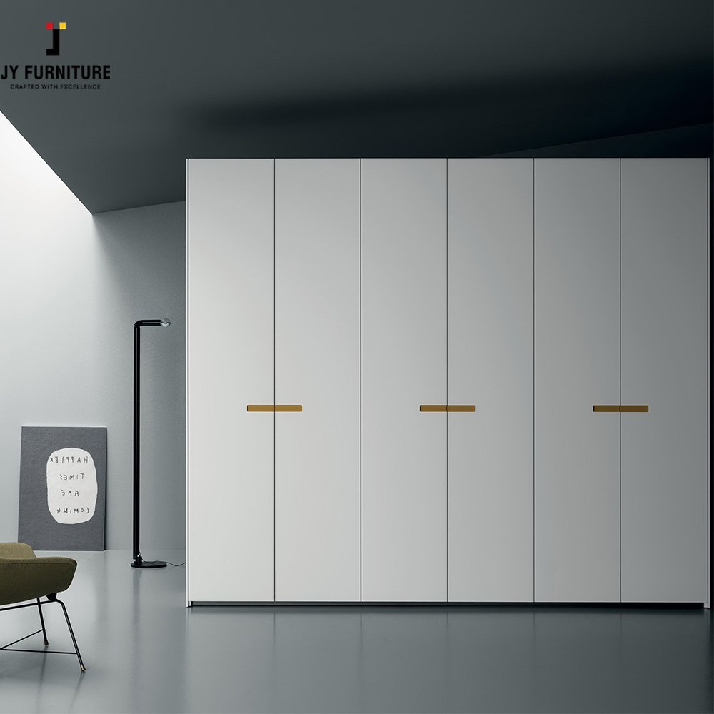 JY Bedroom Furniture Ready To Assemble Cheap Price Premium Quality Customizable White Hardwood Wardrobes From Vietnam